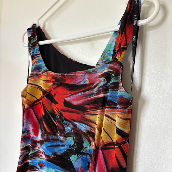 ✨Joseph Ribkoff Printed Dress - Size 6 - Picture 2 of 7